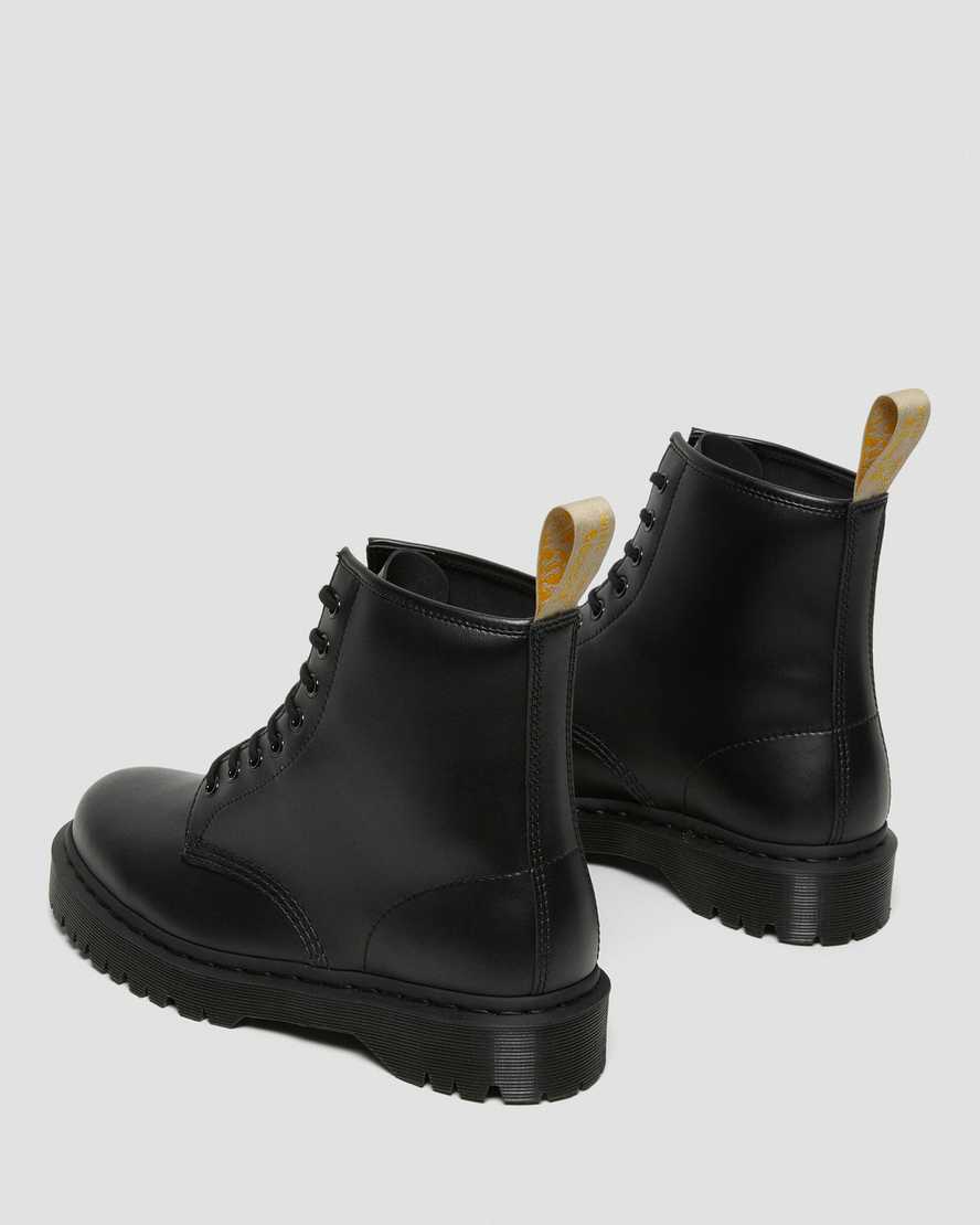 schwarze dr. martens 1460 bex mono damen-schnürstiefel