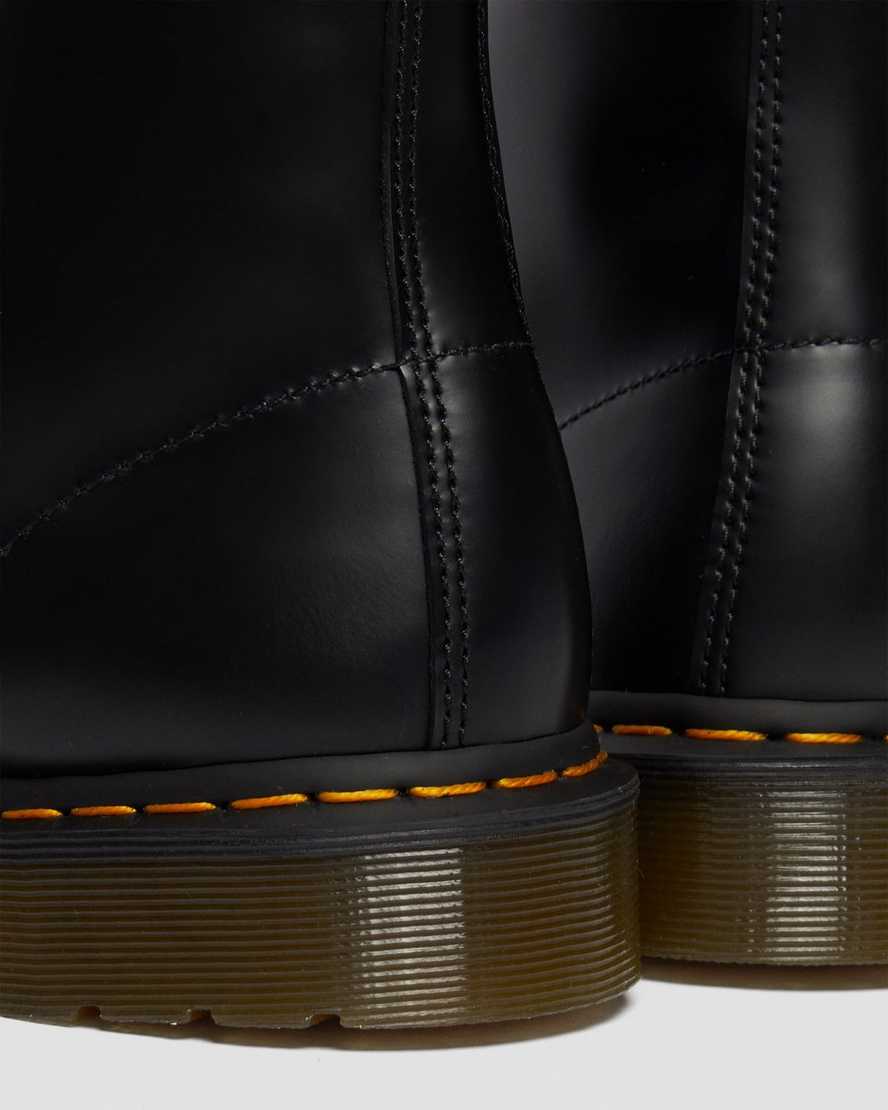 schwarze dr. martens 1460 pascal verso smooth damen-schnürstiefel