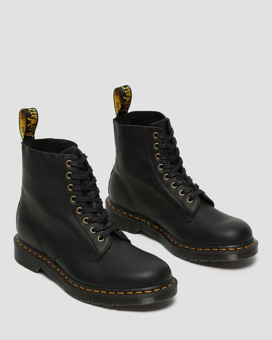 schwarze dr. martens 1460 pascal ambassador damen-schnürstiefel