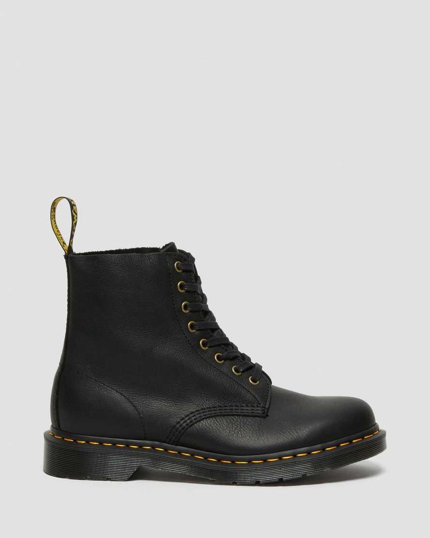 schwarze dr. martens 1460 pascal ambassador damen-schnürstiefel