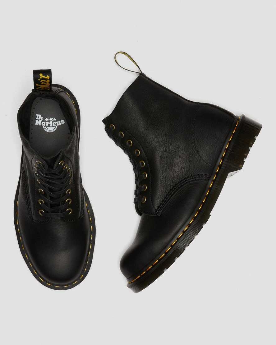 schwarze dr. martens 1460 pascal ambassador damen-schnürstiefel
