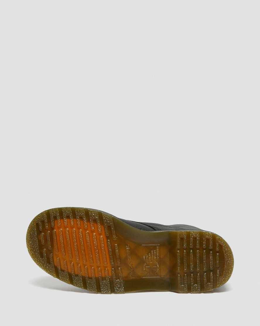 schwarze dr. martens 1490 virginia damenstiefel mittelhoch