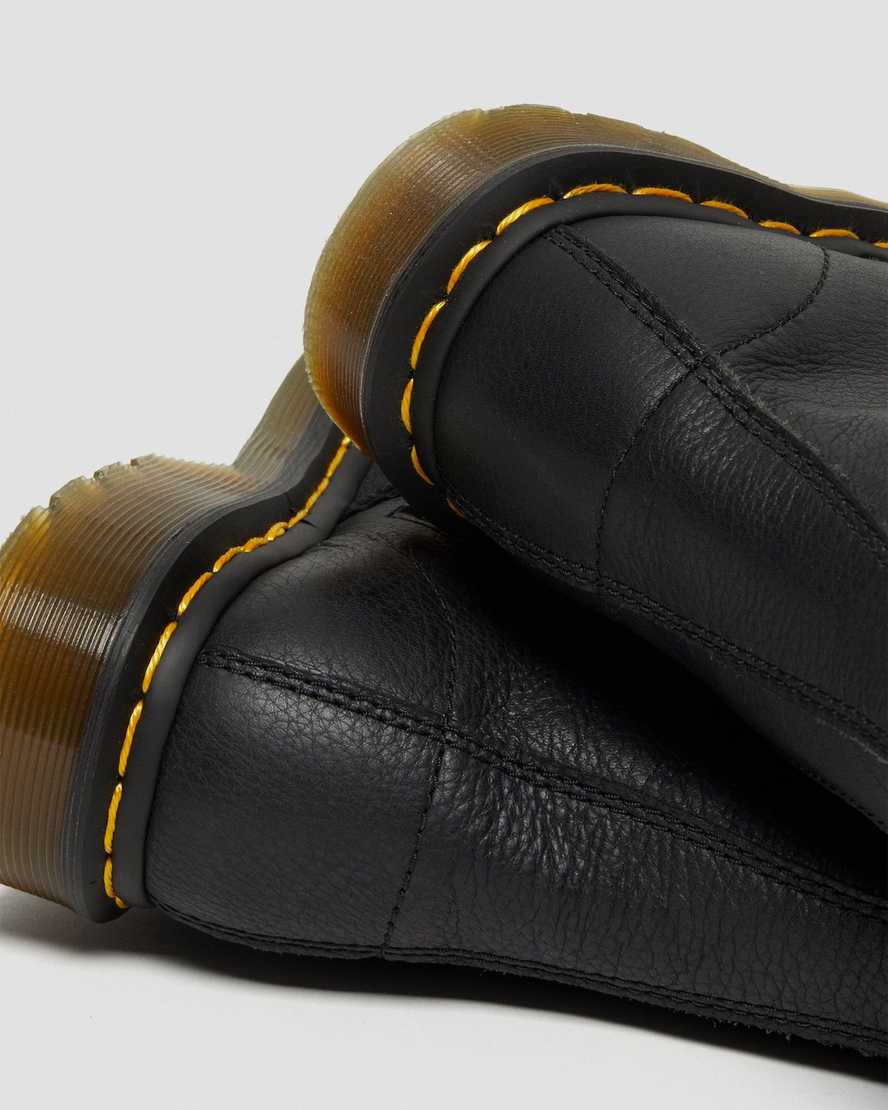 schwarze dr. martens 1b99 virginia damenstiefel hohe ausführung
