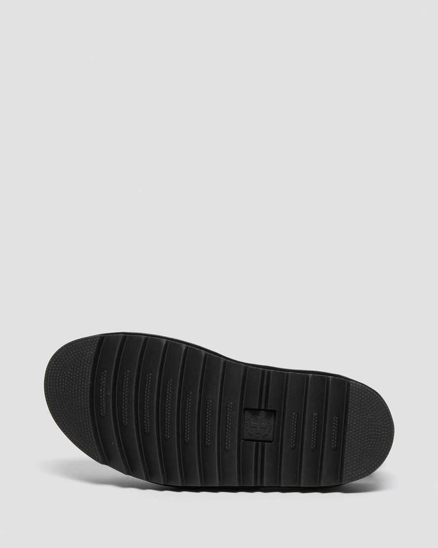 schwarze dr. martens blaire felix gladiator-sandalen für damen