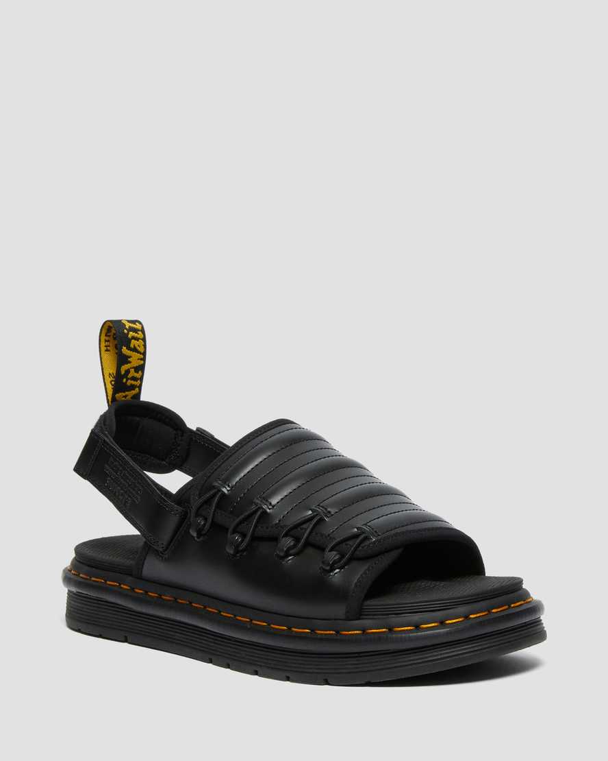 schwarze dr. martens mura suicoke damensandalen