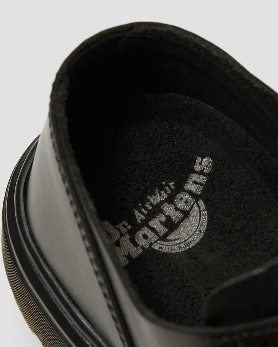 schwarze dr. martens dante brando damen-freizeitschuhe