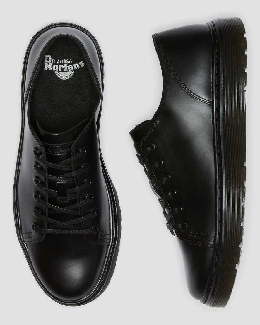 schwarze dr. martens dante brando damen-freizeitschuhe