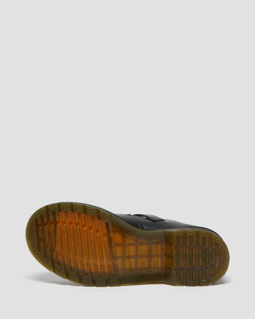 schwarze dr. martens polley smooth mary janes für damen