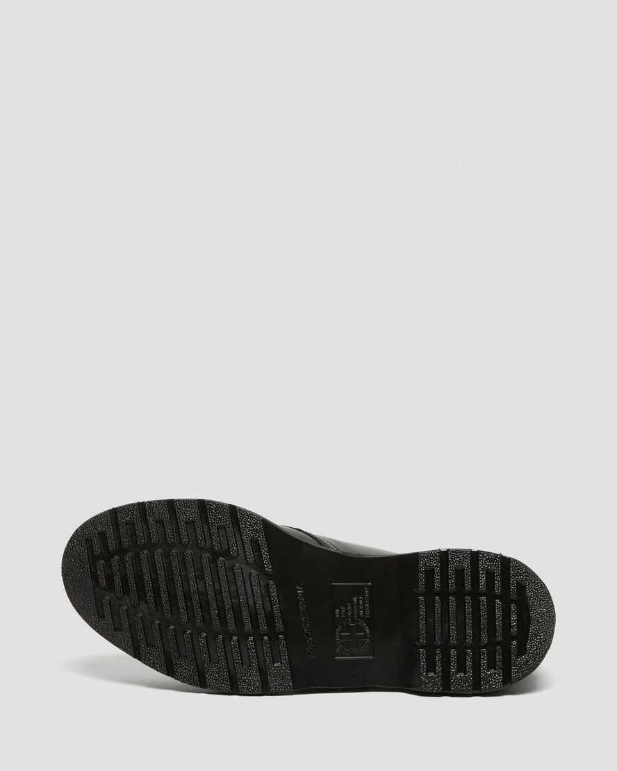 schwarze dr. martens 1461 mono smooth damen-oxfordschuhe
