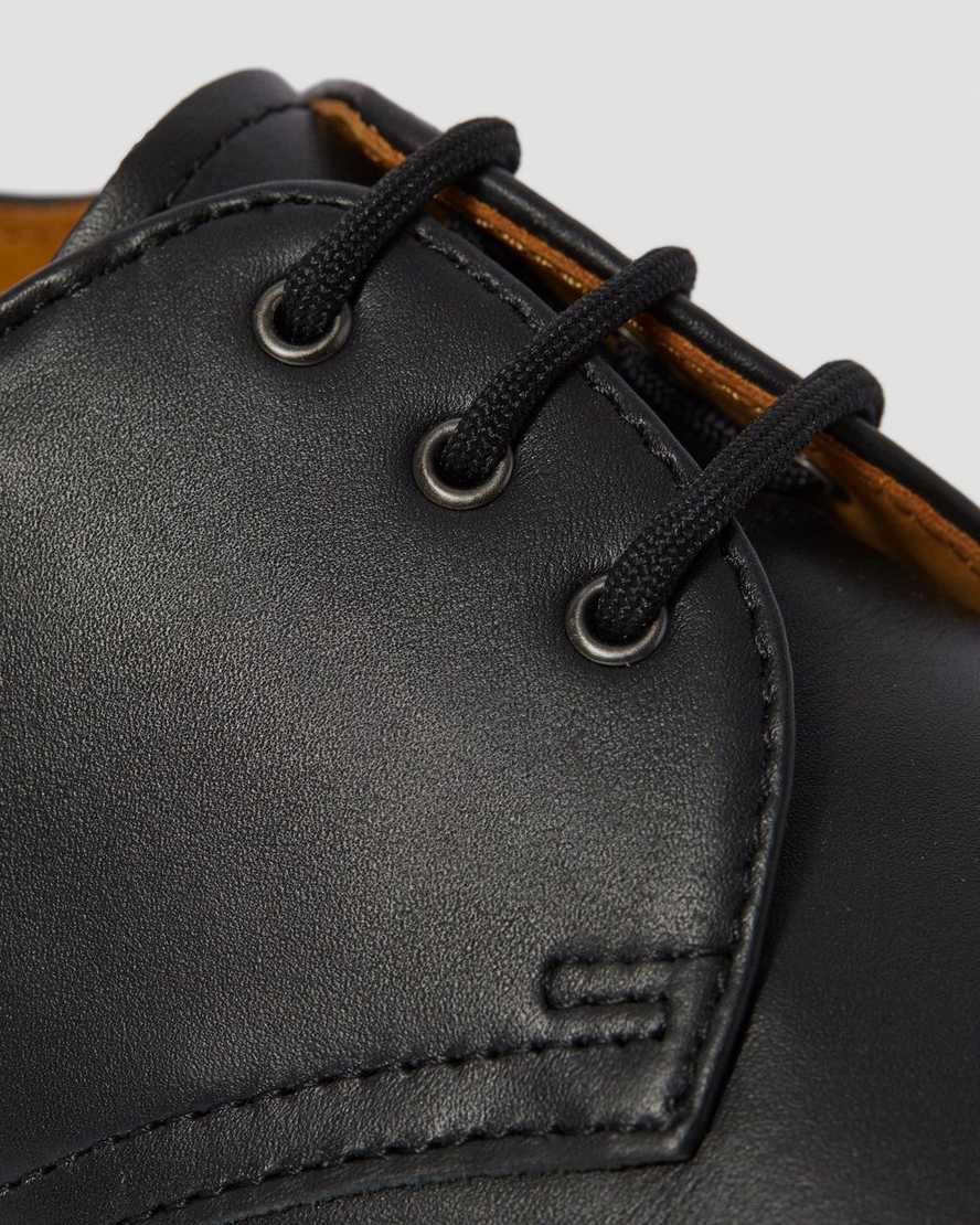schwarze dr. martens 1461 nappa damen-oxfordschuhe