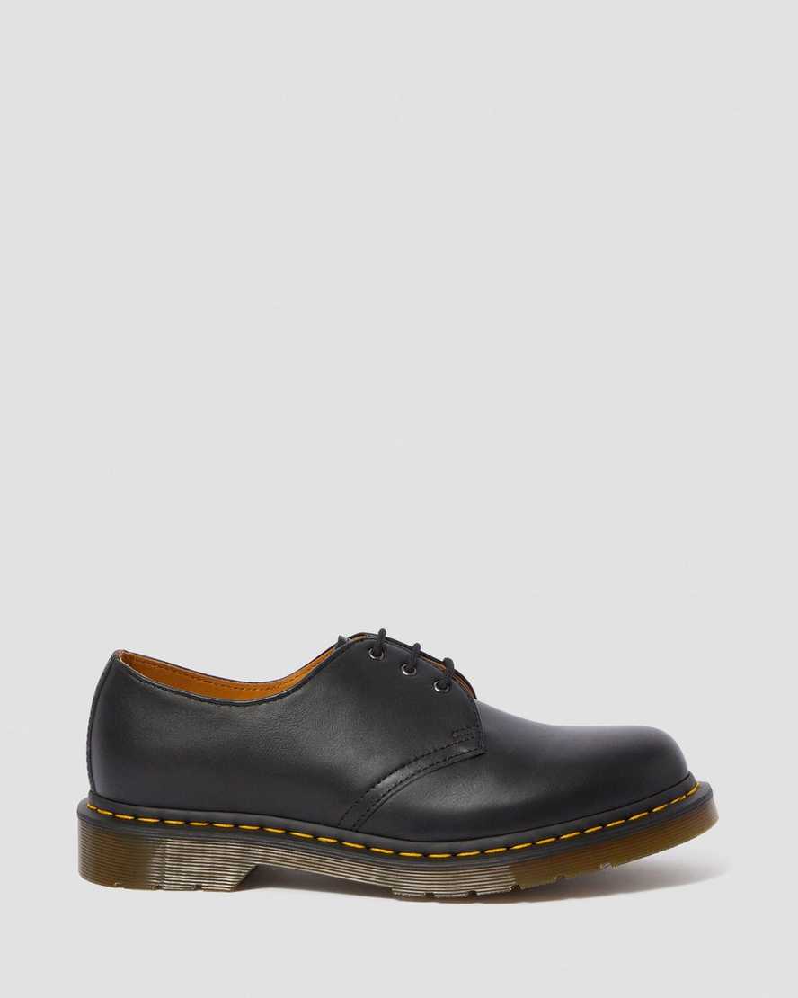 schwarze dr. martens 1461 nappa damen-oxfordschuhe