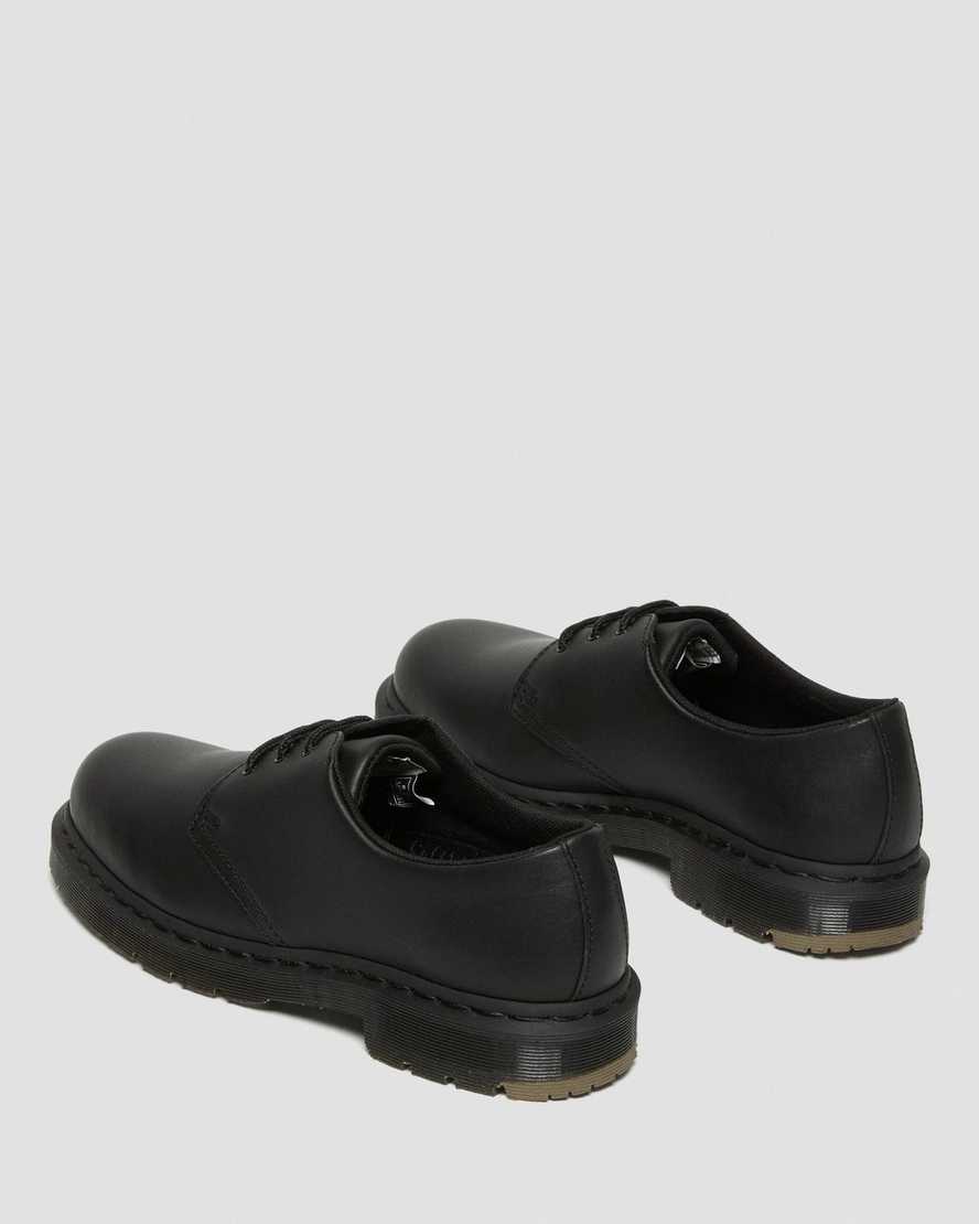 schwarze dr. martens 1461 mono rutschfeste damen-oxfordschuhe