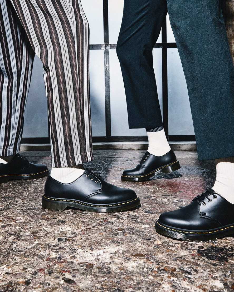 schwarze dr. martens 1461 felix damen-oxfordschuhe